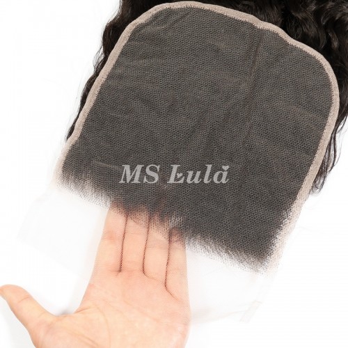 Virgin Hair Water Wave 4x4 5x5 6x6 7x7 Transparent Lace Closure | Human Hair Wig | Lace Front